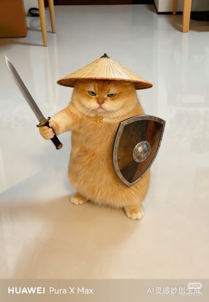 内部参考：武士猫热梗模板
